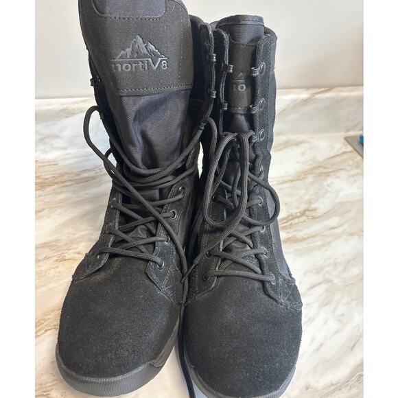 Nortiv 8 Delta-High Men’s 10 Lightweight Military Combat Work Boots Black main image 6